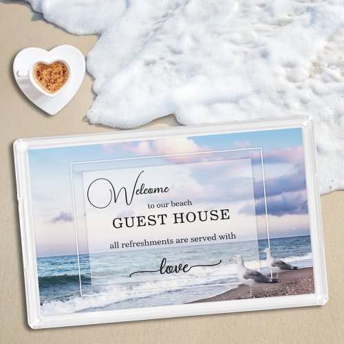 Seagull Beach Guest House  Acrylic Tray