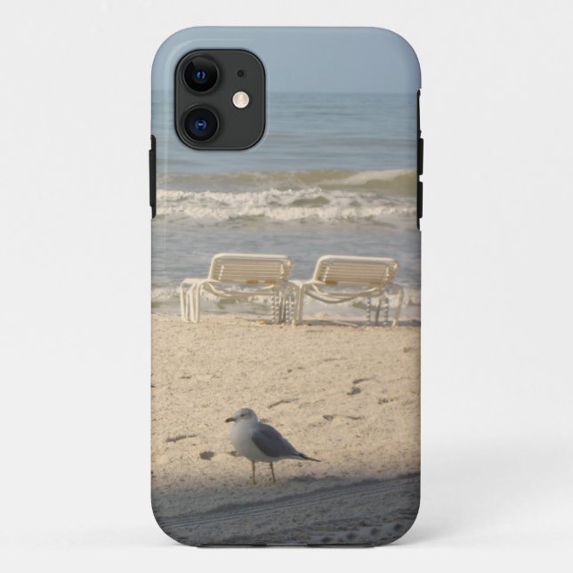 Seagull Beach Ocean iPhone 5 Cell Phone Case (Back)