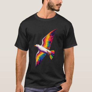 Seagull Beach Sea Herring Gull Ocean Cute Seagulls T-Shirt