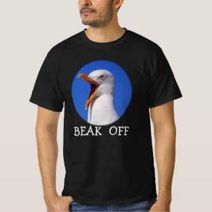 Seagull Beak Off Fab Funny Joke  T-Shirt