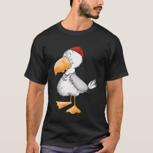 Seagull Bird As a Seaman For Seagull T-Shirt