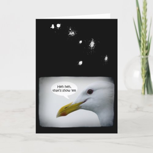 Seagull Bombs Card