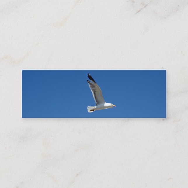 Seagull bookmark business card (Front)