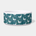 Seagull Bowl<br><div class="desc">A cheeky seagull standing by the deep green ocean. Perfect for those who love sassy birds and the coast.</div>