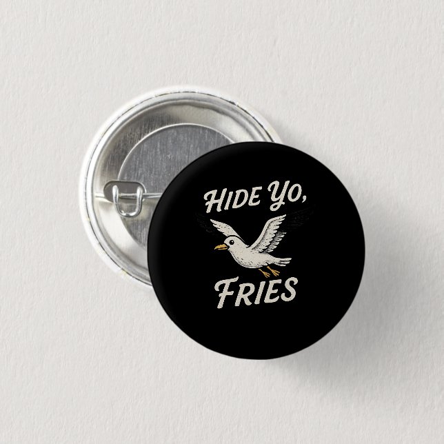 Seagull  button (Front & Back)