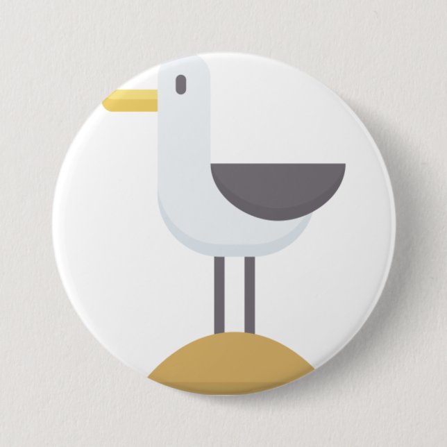 seagull button (Front)
