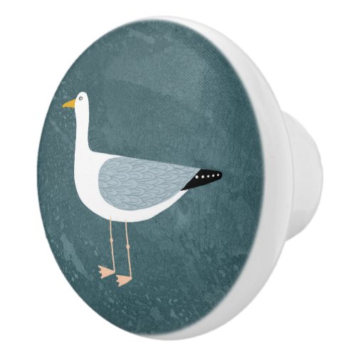 Seagull Ceramic Knob