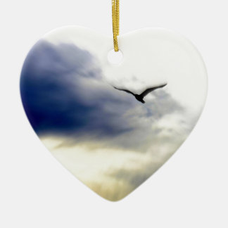 Seagull Ceramic Ornament