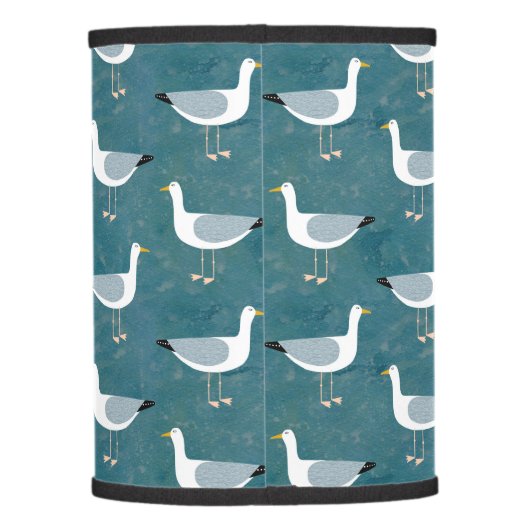 Seagull Coastal Lamp Shade (Back)