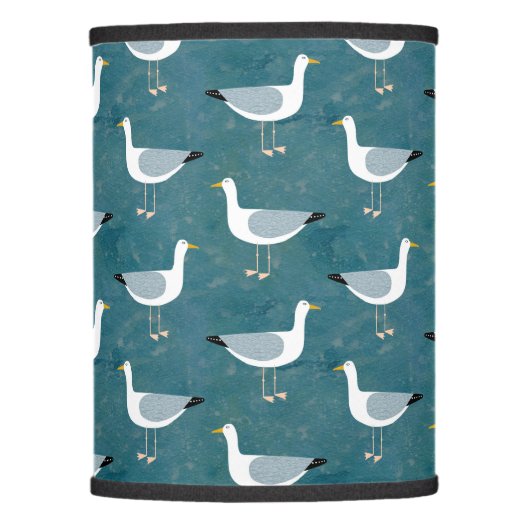 Seagull Coastal Lamp Shade (Front)