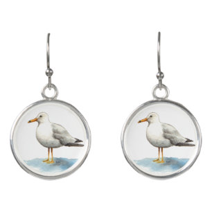 Seagull Earrings