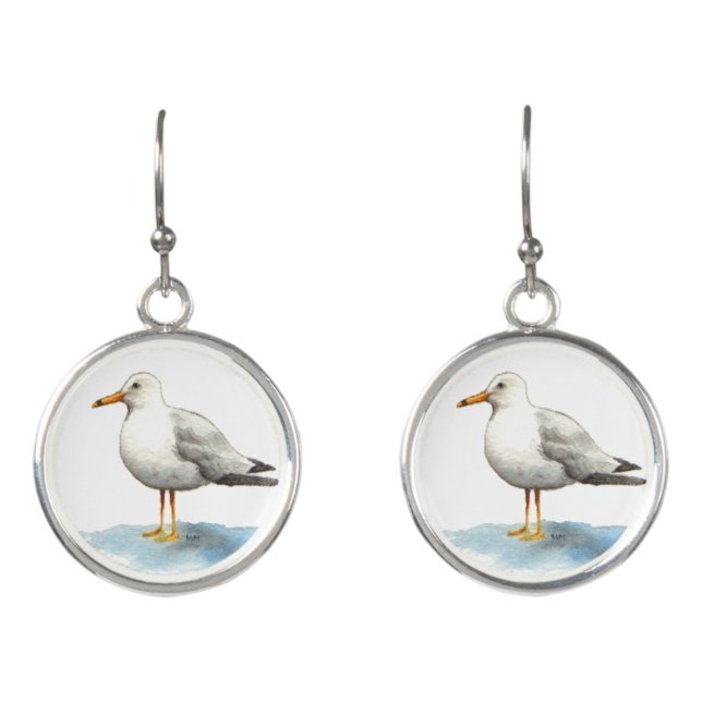 Seagull Earrings (Front)