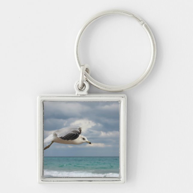 Seagull Flight Keychain (Front)