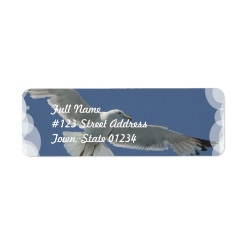 Seagull Flight Mailing Labels