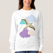 Seagull in the Clouds