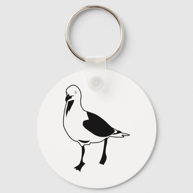 Seagull Keychain (Front)