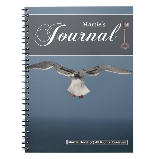 Seagull Leaves Journal (Front)