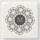 Seagull Marble Monogrammed Coaster