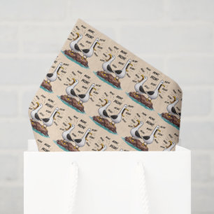 Seagull Mom Funny Personalized Tissue Paper