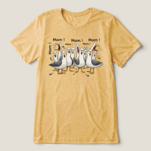 Seagull Mom Mom Mom - Personalized Shirt - Funny M