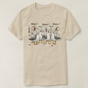 Seagull Mom Mom Mom - Personalized Shirt - Funny M
