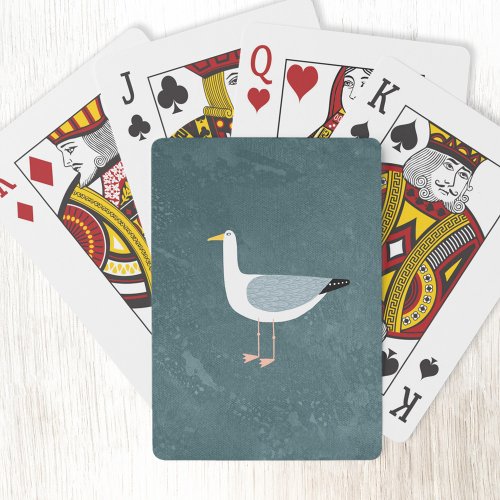 Seagull Nautical Poker Cards