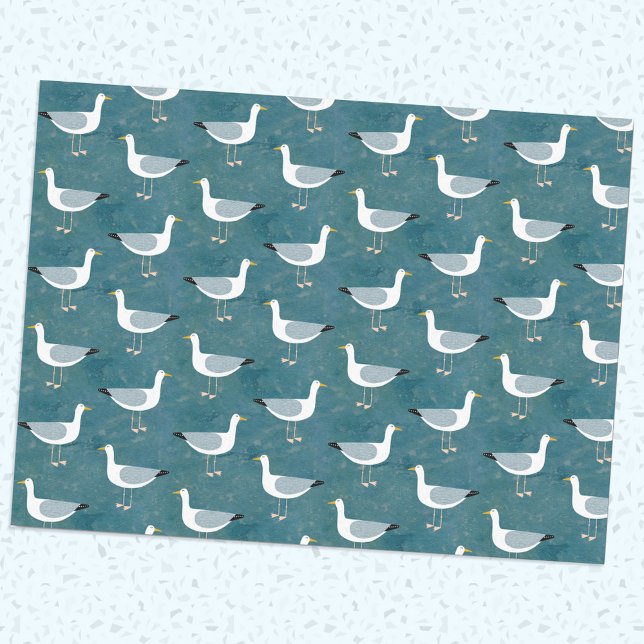 Seagull Nautical Tissue Paper (Creator Uploaded)