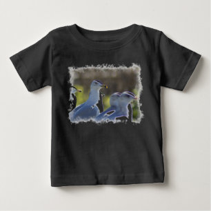 Seagull on a Rail Baby T-Shirt