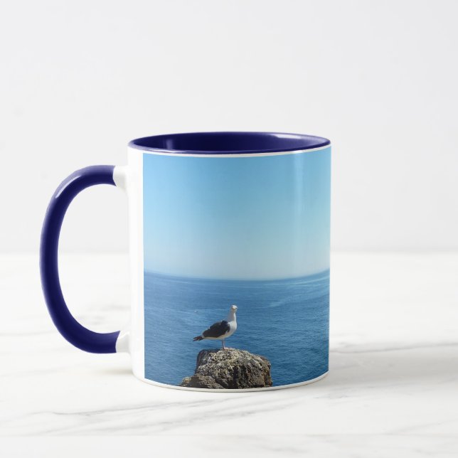 Seagull on Anacapa Island at Channel Islands Mug (Left)