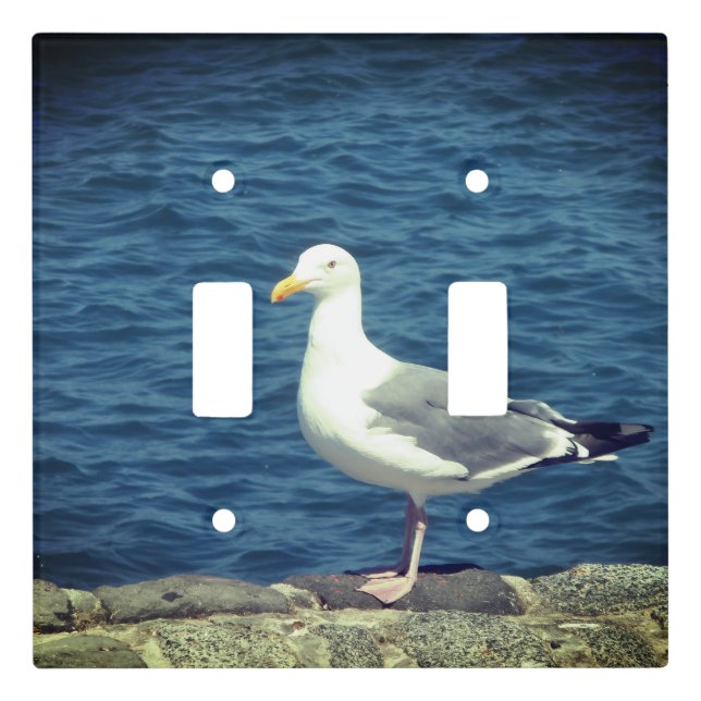 Seagull On The Bay Light Switch Cover (Front)