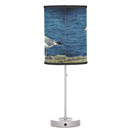 Seagull On The Bay Table Lamp (Back)