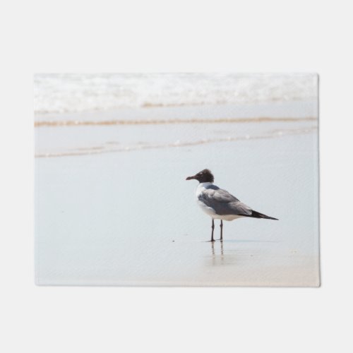 Seagull on the Beach Door Mat