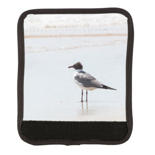 Seagull on the Beach Luggage Handle Wrap