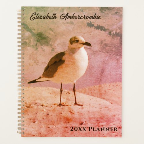 Seagull on the Beach Yearly Planner