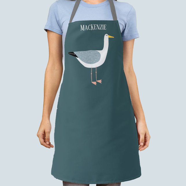 Seagull Personalized Apron (Creator Uploaded)