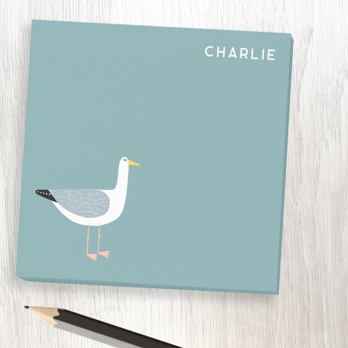 Seagull Personalized Post_it Notes