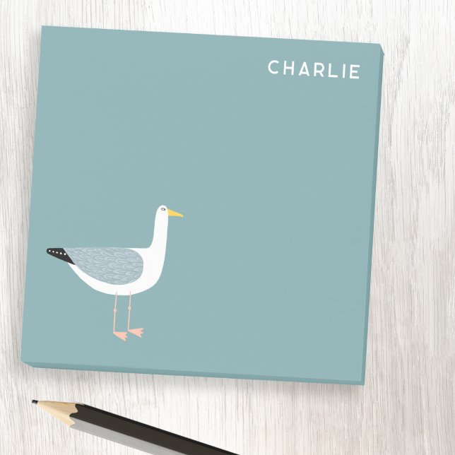 Seagull Personalized Post-it Notes