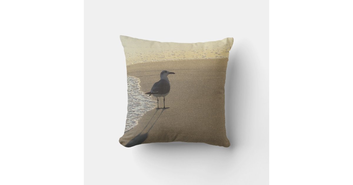 Seagull Pillow | Zazzle