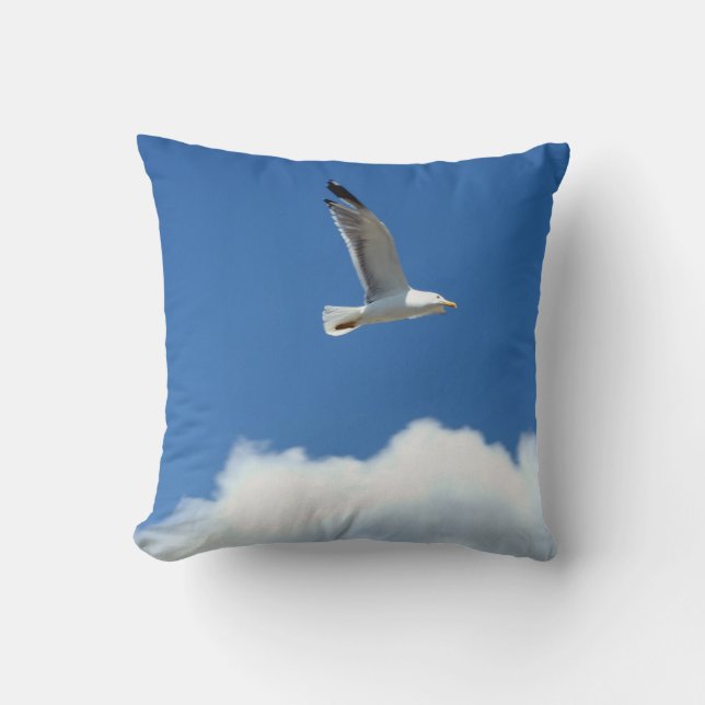 Seagull Pillow (Front)