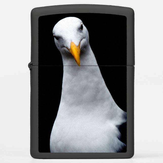 Seagull Playing Cards Zippo Lighter (Front)