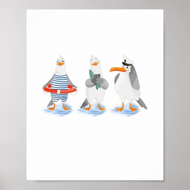 Seagull Poster (Front)