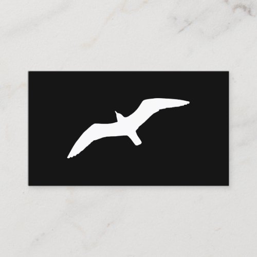 Seagull Shape Business Card
