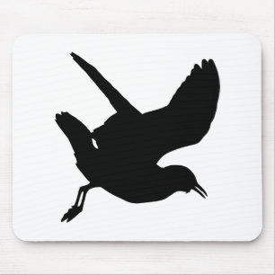 Seagull Silhouette Mouse Pad