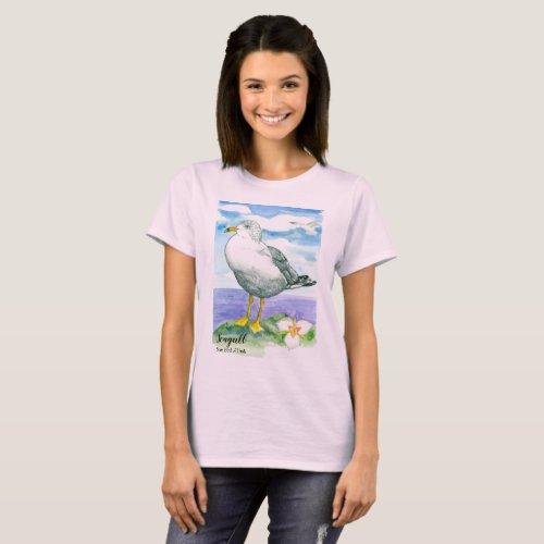 Seagull State Bird of Utah T_Shirt