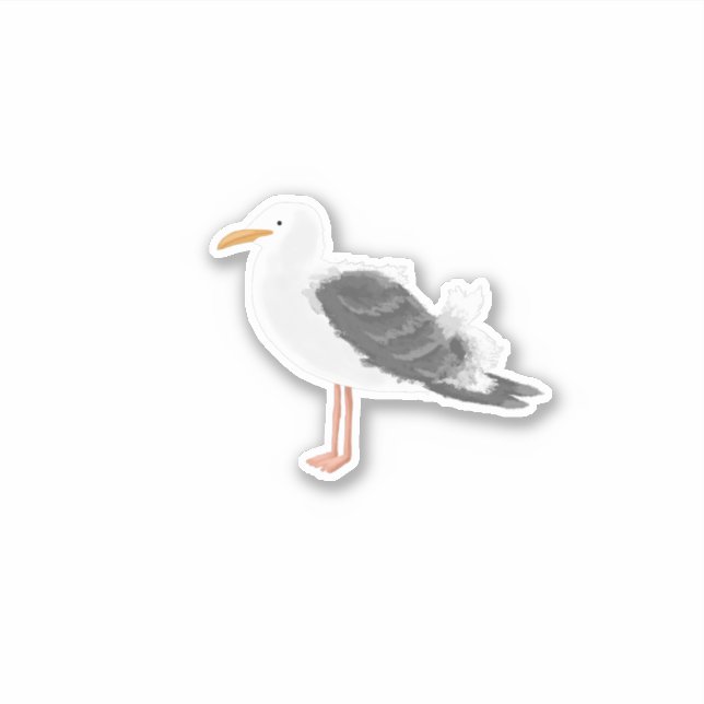Seagull Sticker (Front)
