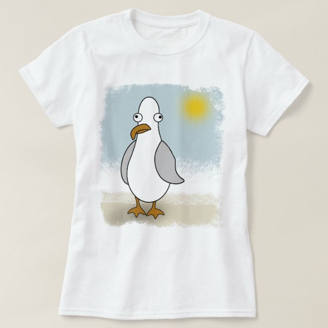 Seagull T-Shirt (Design Front)