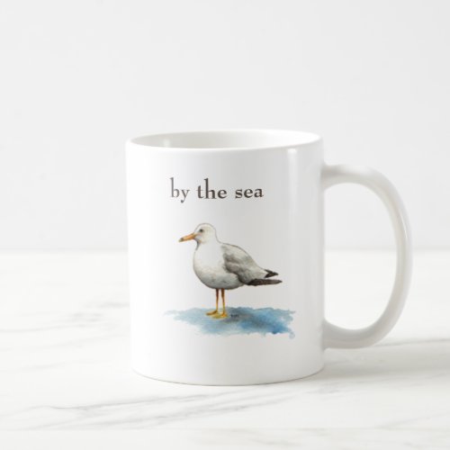 Seagull To Be by the Sea Coffee Mug