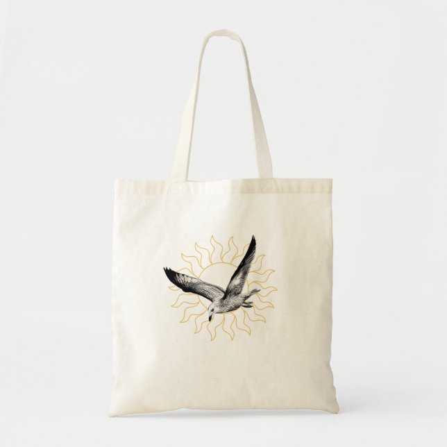 Seagull tote bag (Front)