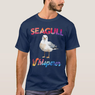 Seagull Whisperer Bird lover Sea Bird Seagulls vin T-Shirt