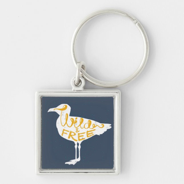 Seagull | Wild And Free Keychain (Front)
